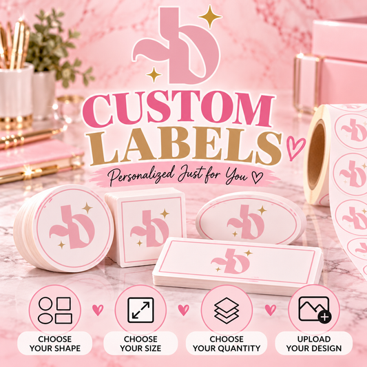 Custom Business Logo Stickers | Personalized Logo Labels